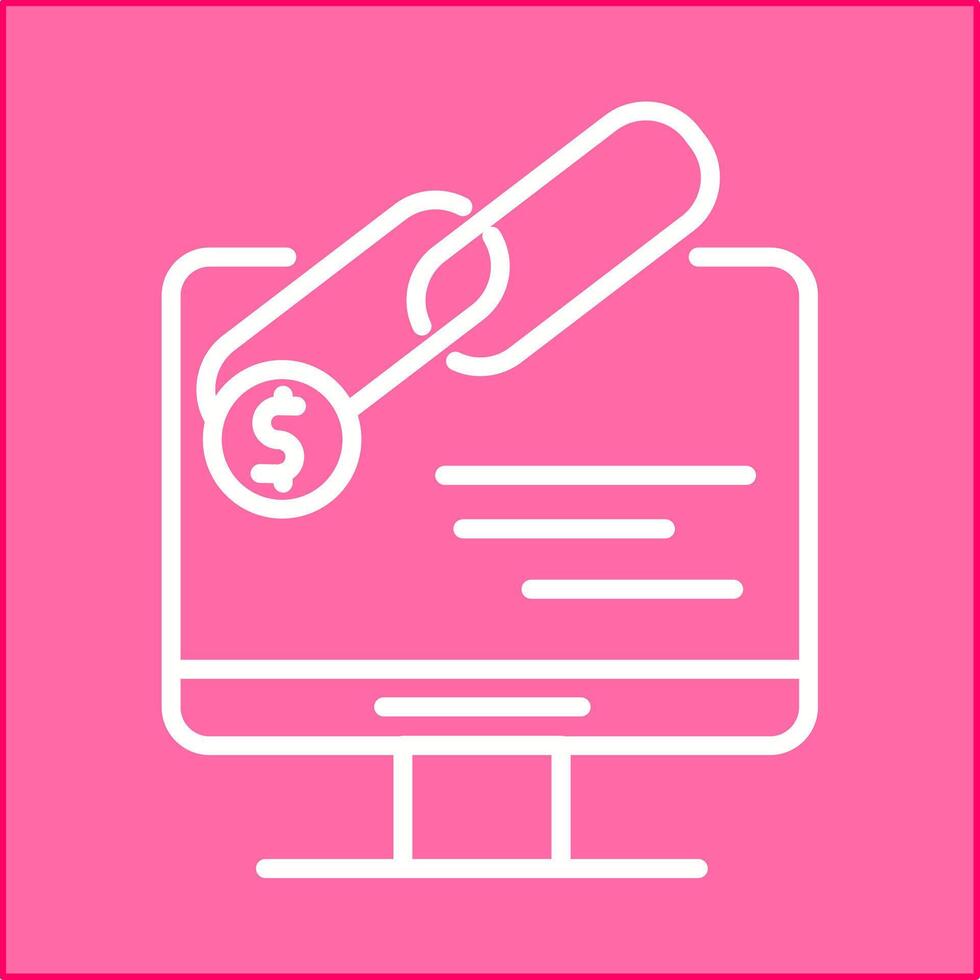 Link Sales Vector Icon