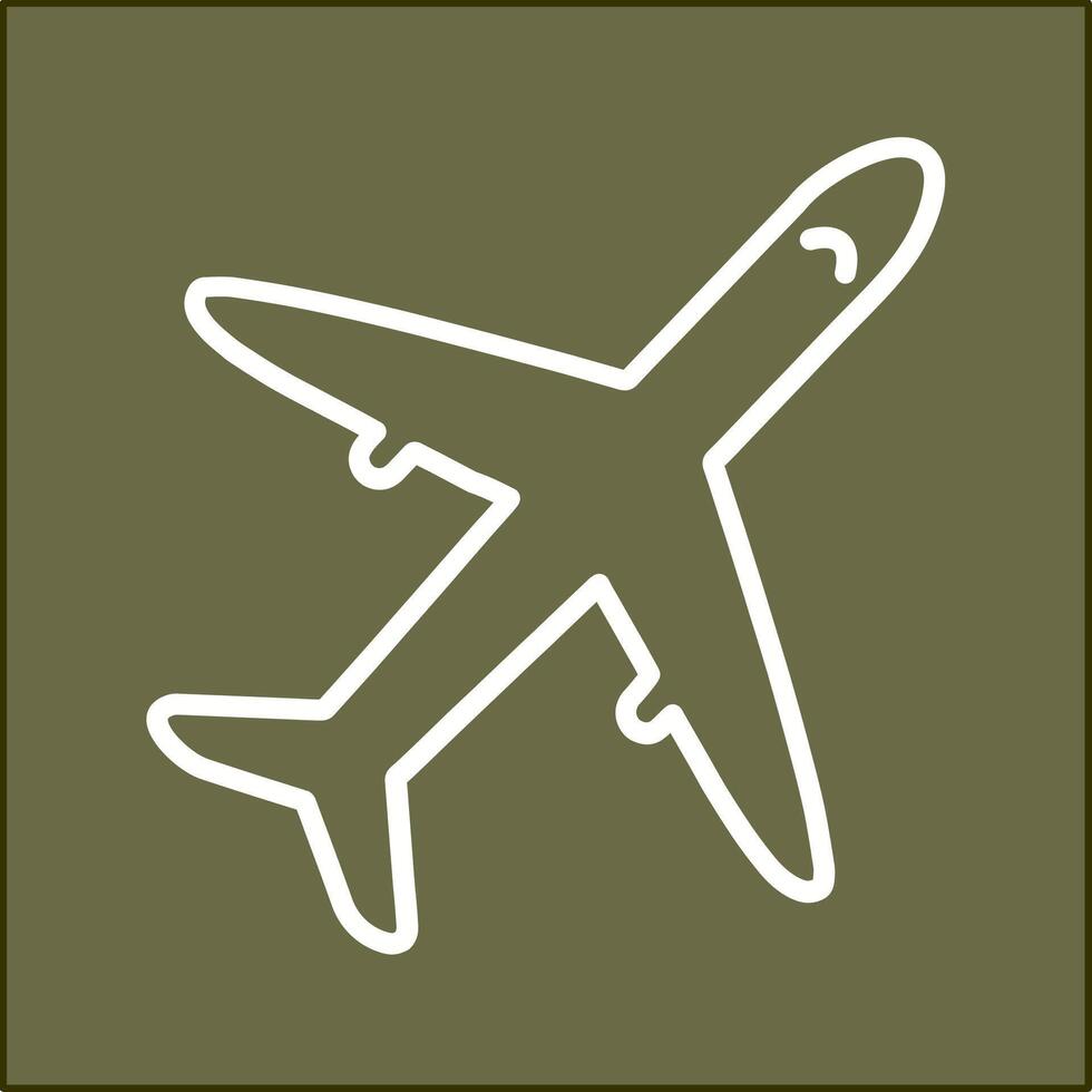 Aeroplane Vector Icon