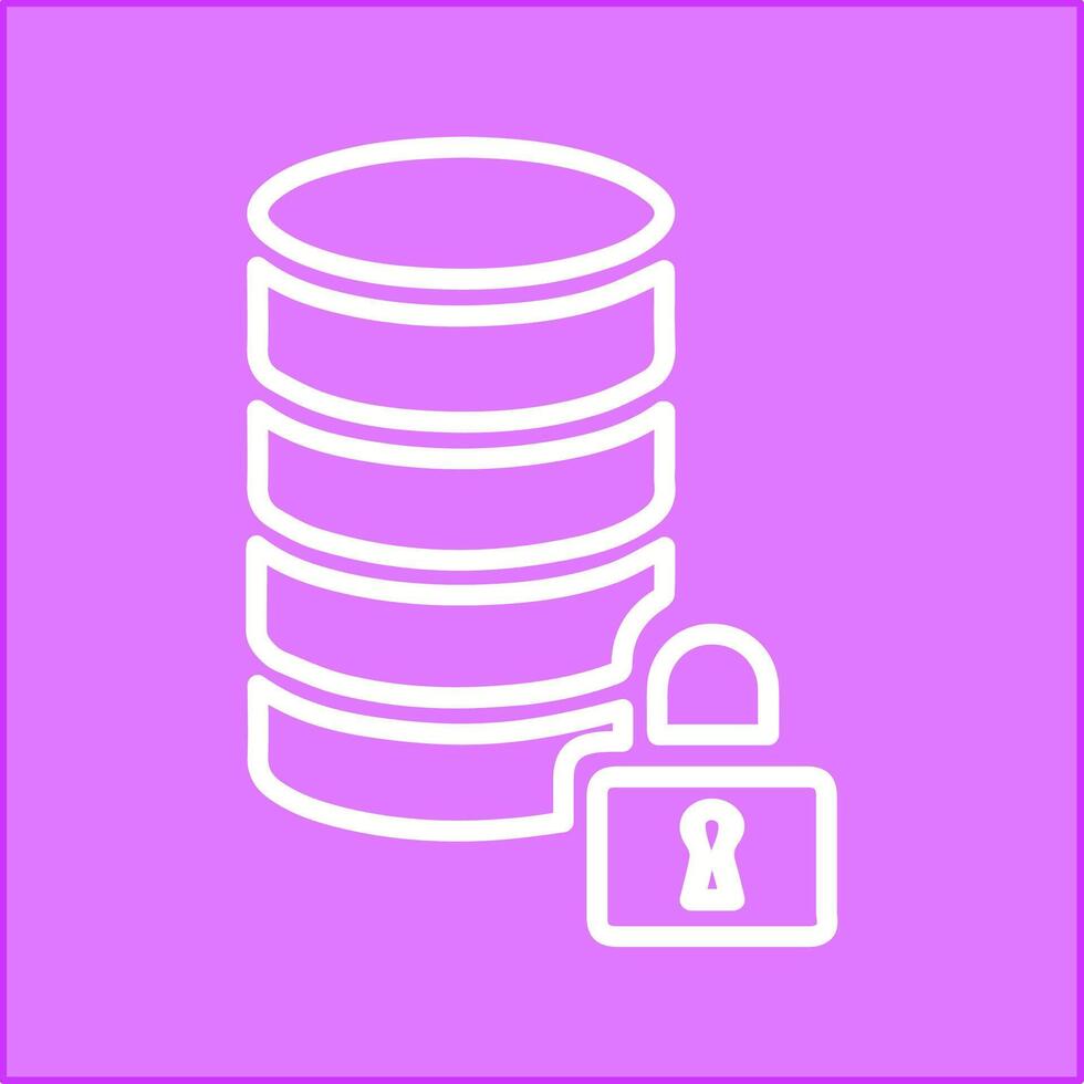 Encrypted Data Vector Icon