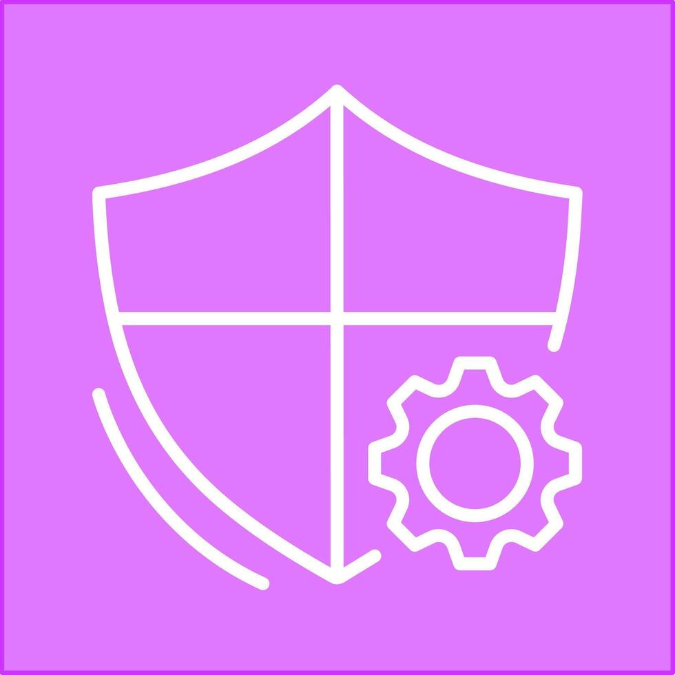 Shield Settings Vector Icon