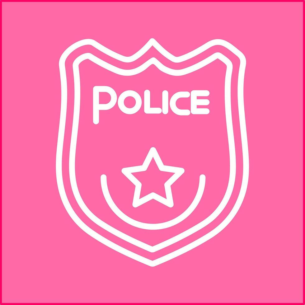 Police Badge I Vector Icon