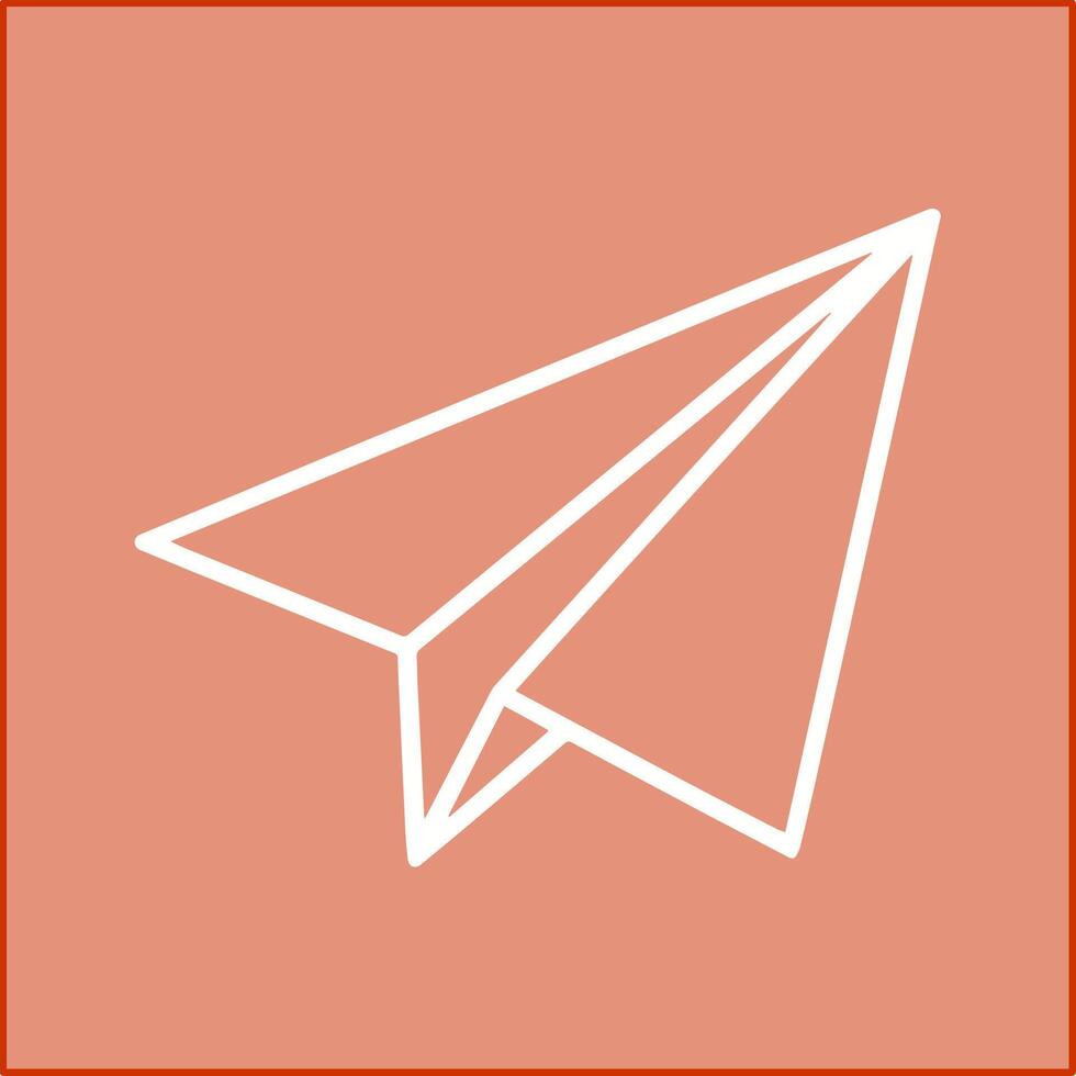 Paper Plane Vector Icon