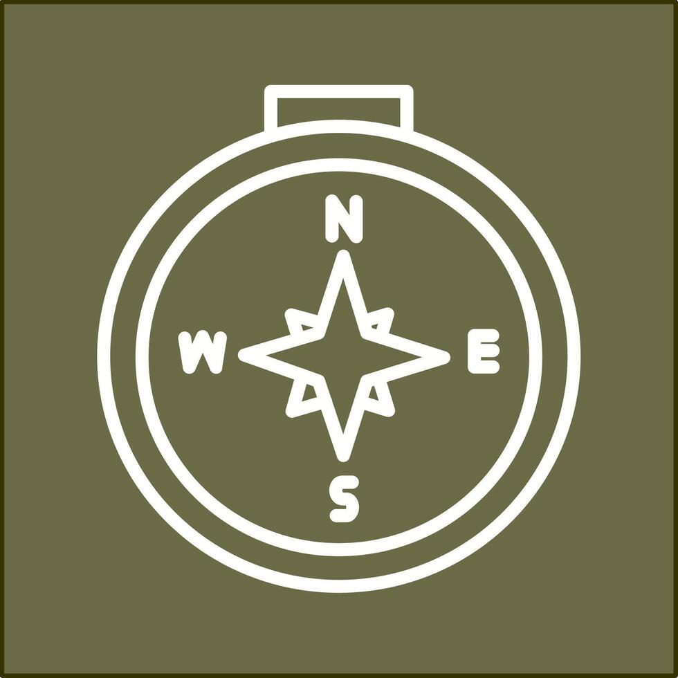 Compass Vector Icon