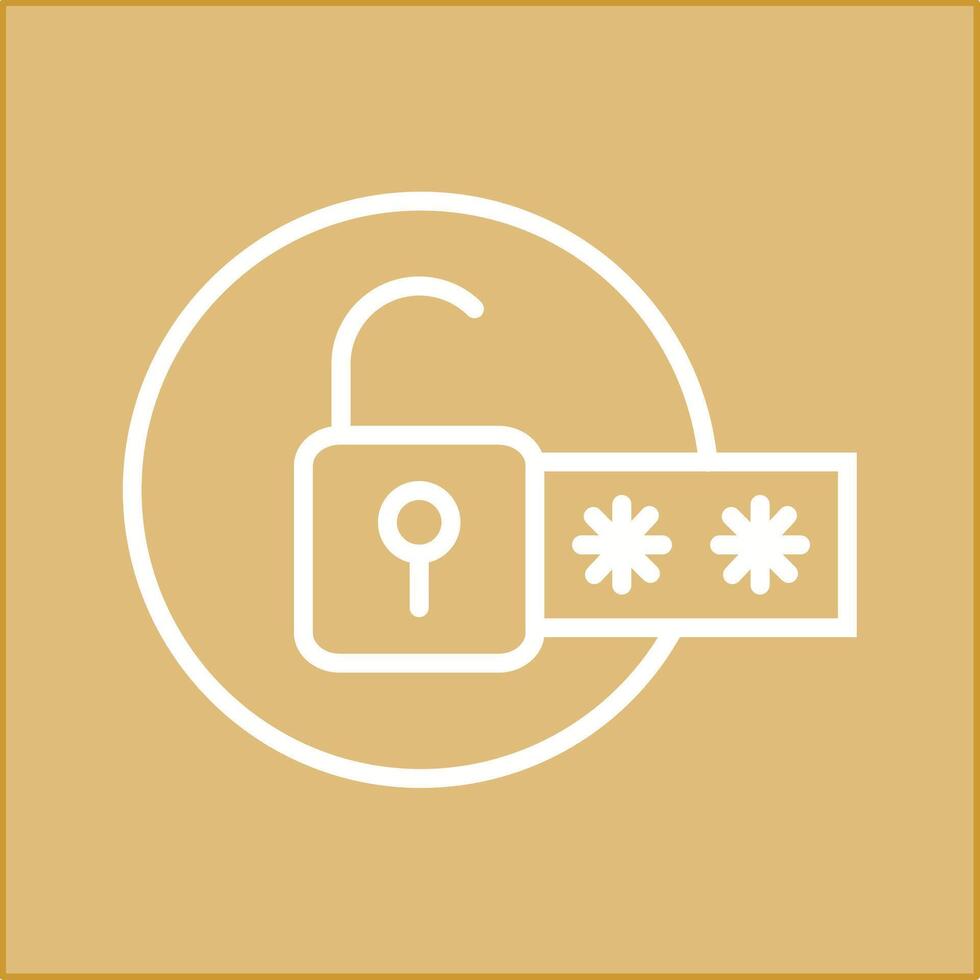 Passcode Lock I Vector Icon