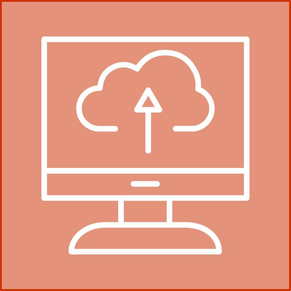 Cloud Backup Vector Icon