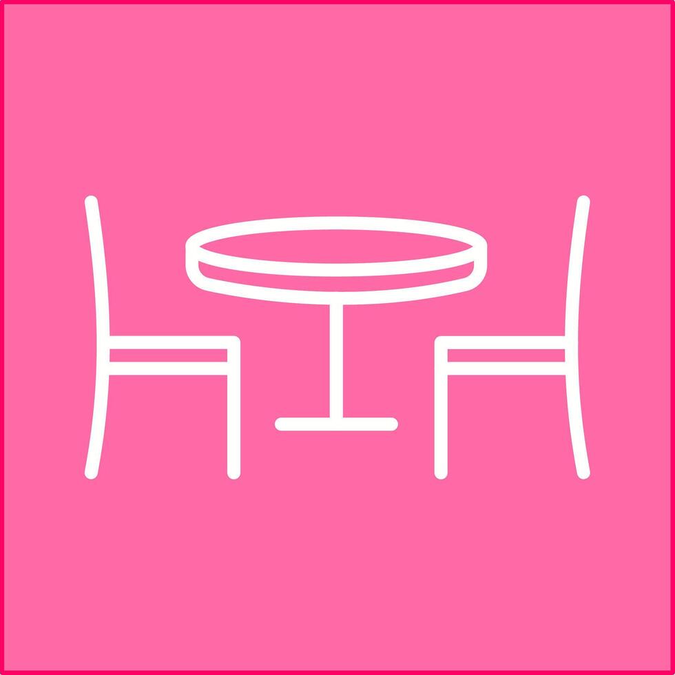 Dining Table I Vector Icon