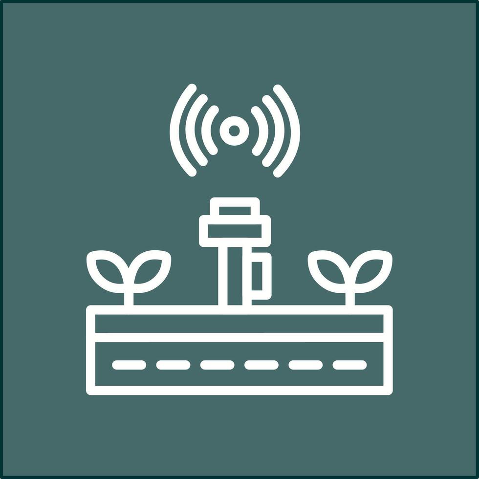 Smart Farm Vector Icon