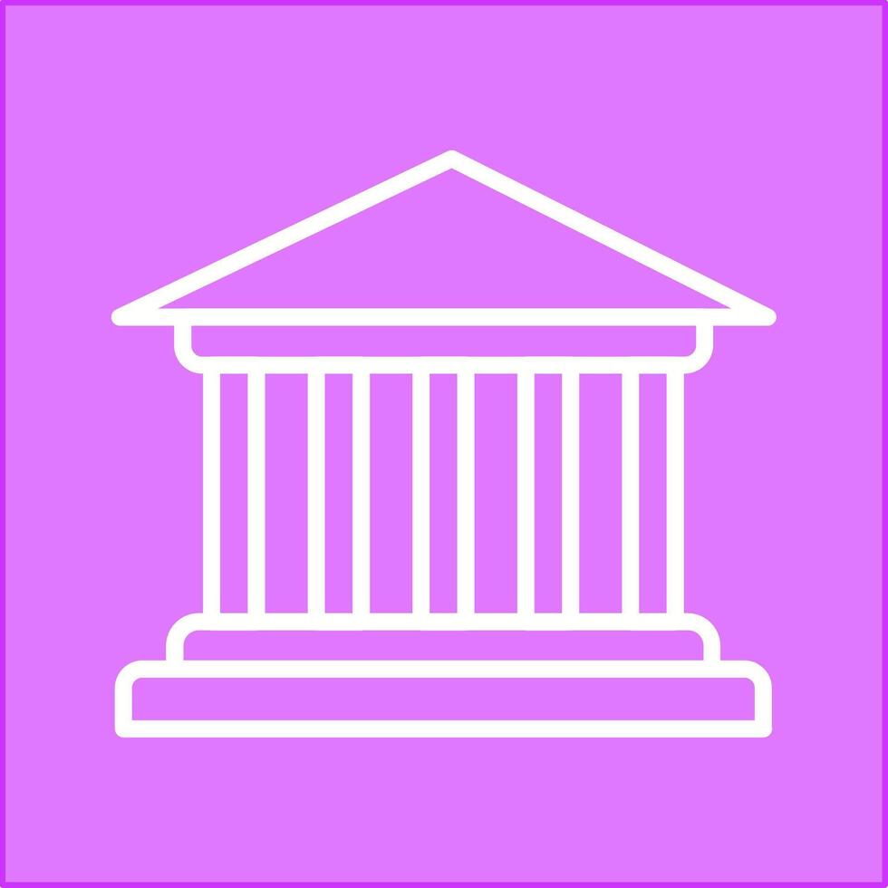 Parthenon Vector Icon