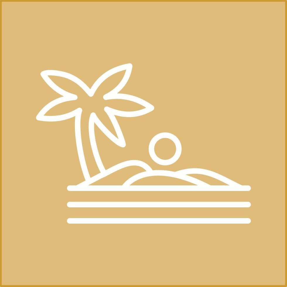 Desert Vector Icon