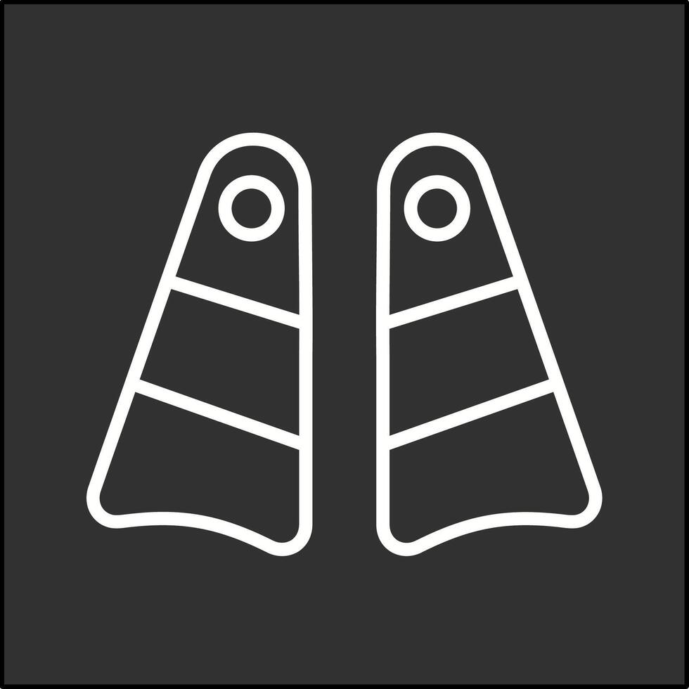 Flippers Vector Icon