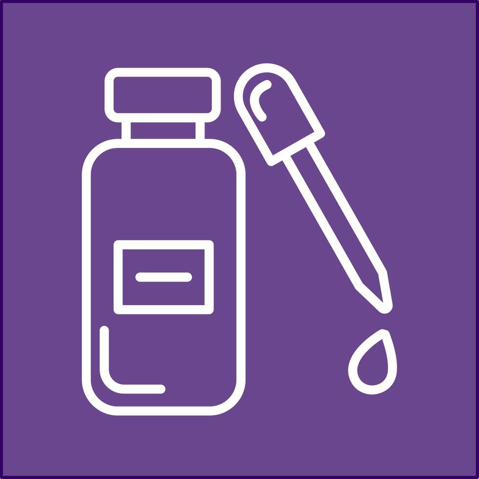 Drops Bottle Vector Icon