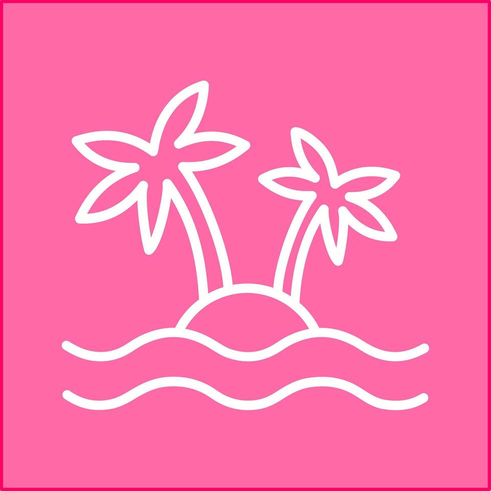 Island Vector Icon