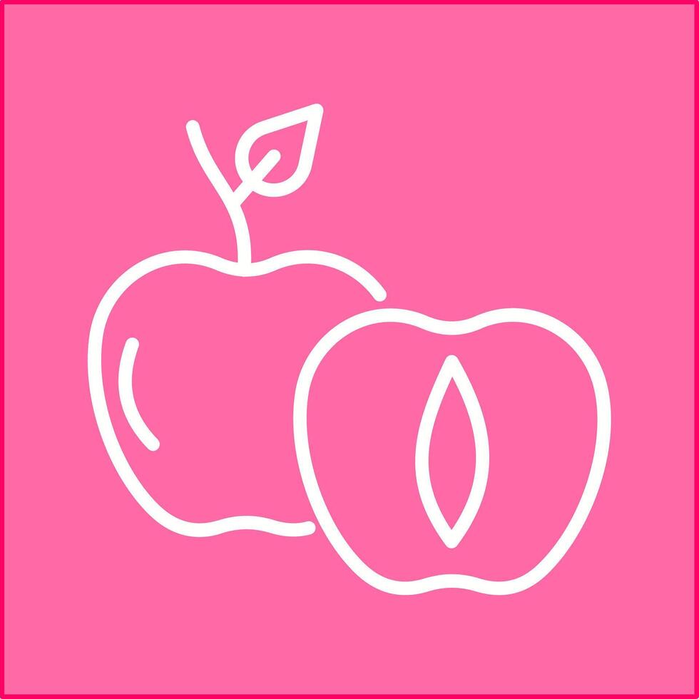 Apricot Vector Icon