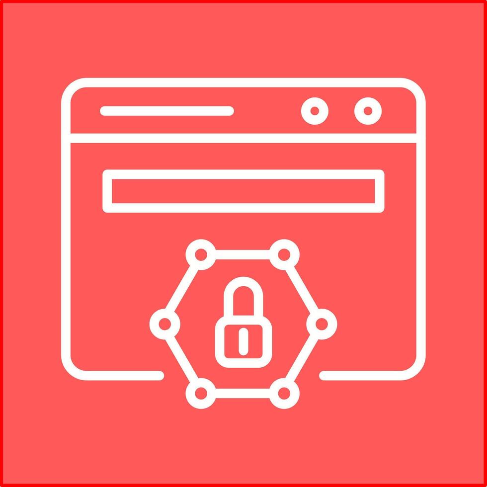 Web Protected Vector Icon