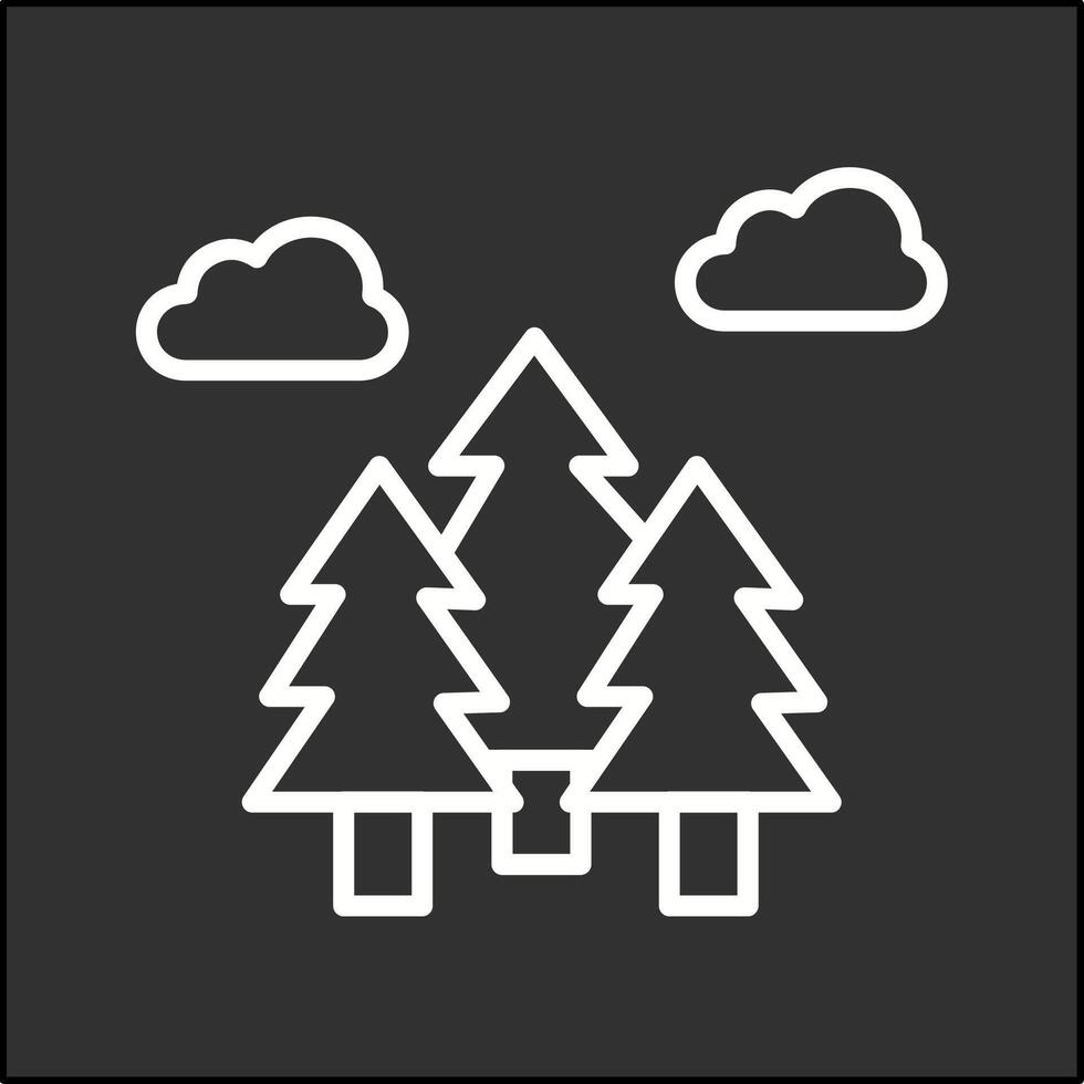 Forest Vector Icon