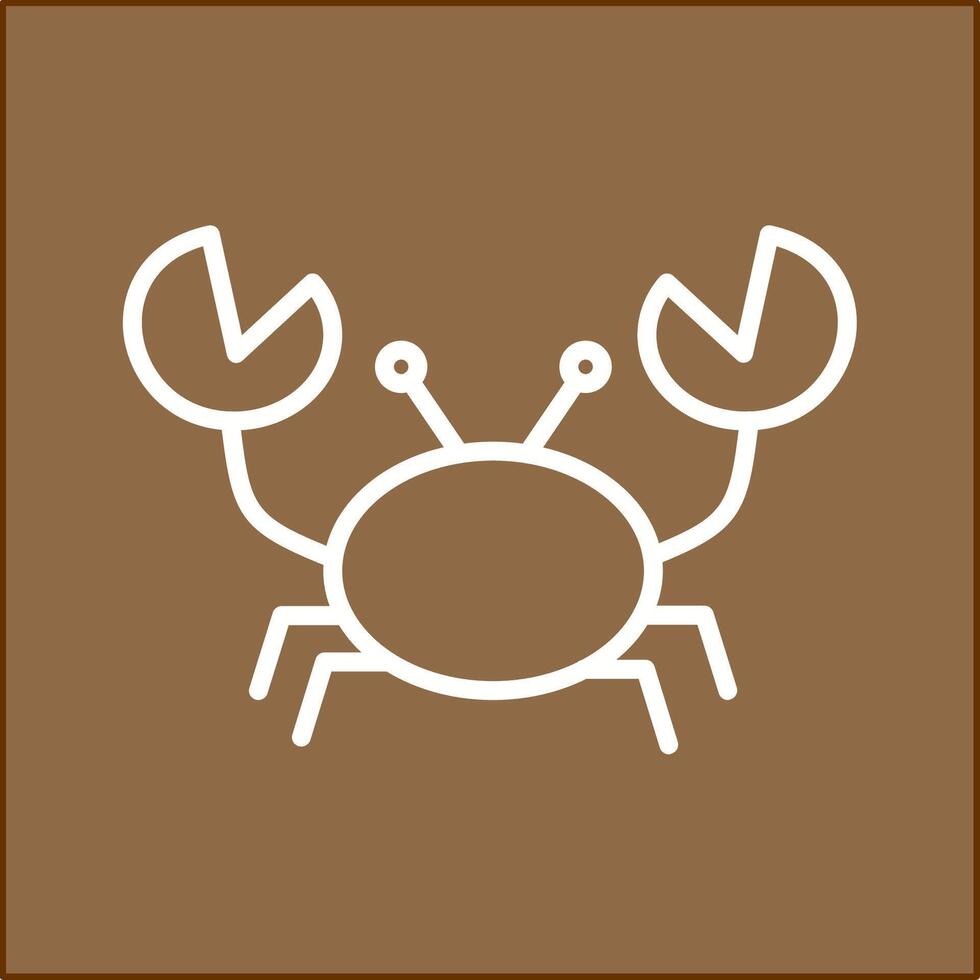 Crab Vector Icon