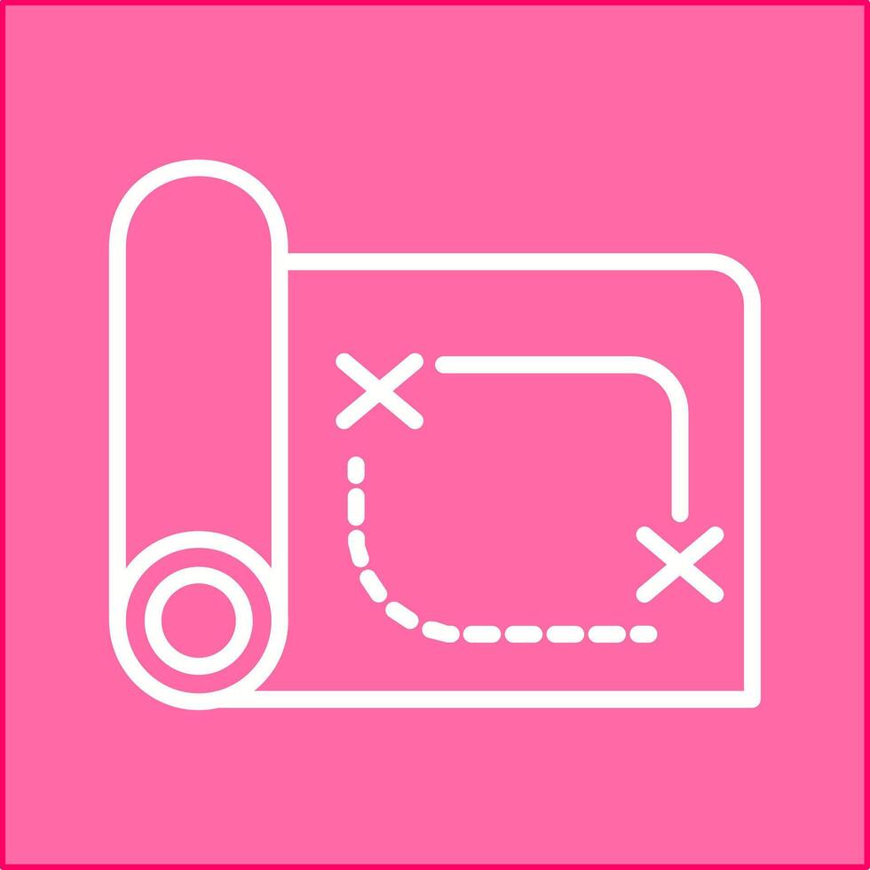 Pirate Map Vector Icon