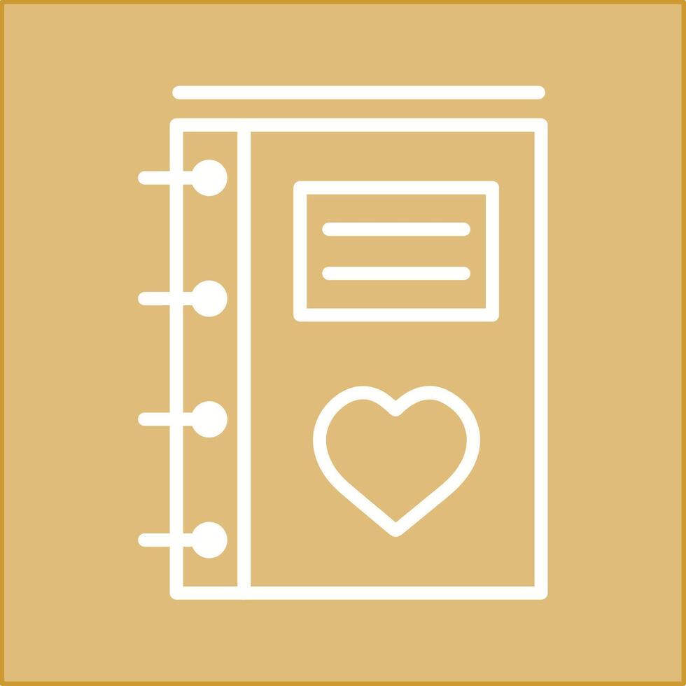 Diary Vector Icon