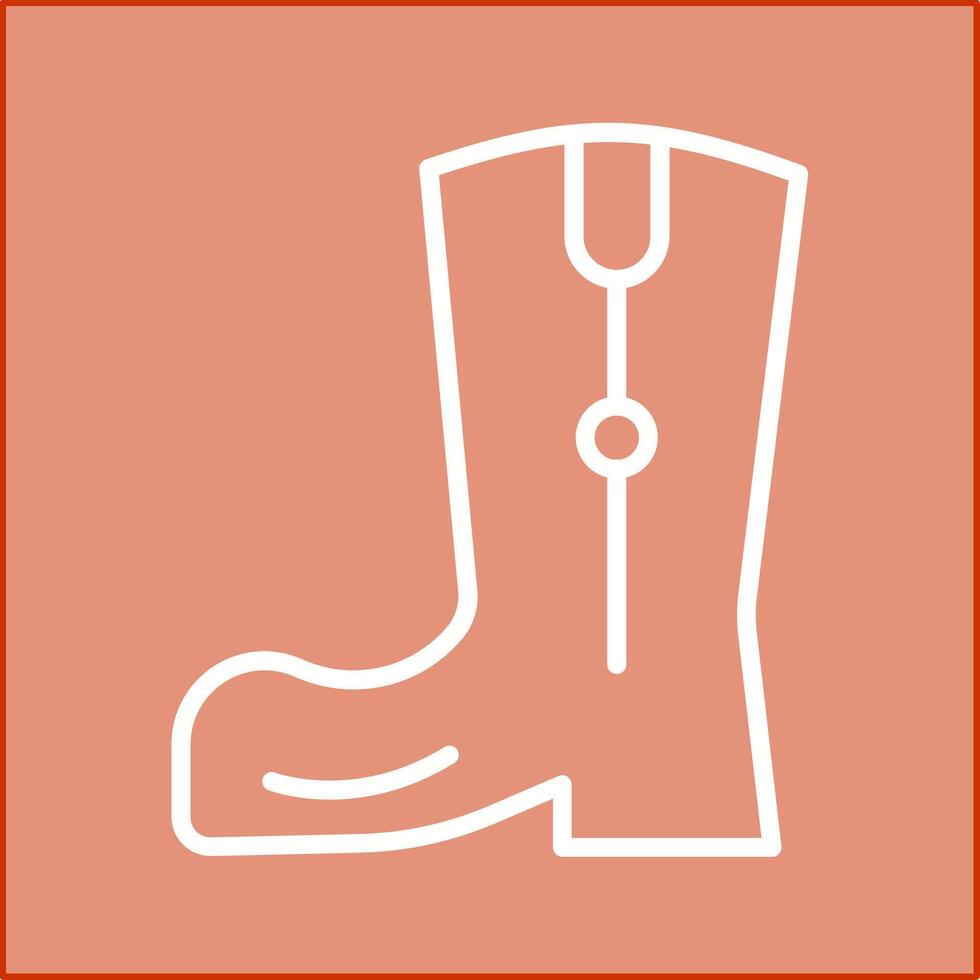 Cowboy Boot Vector Icon