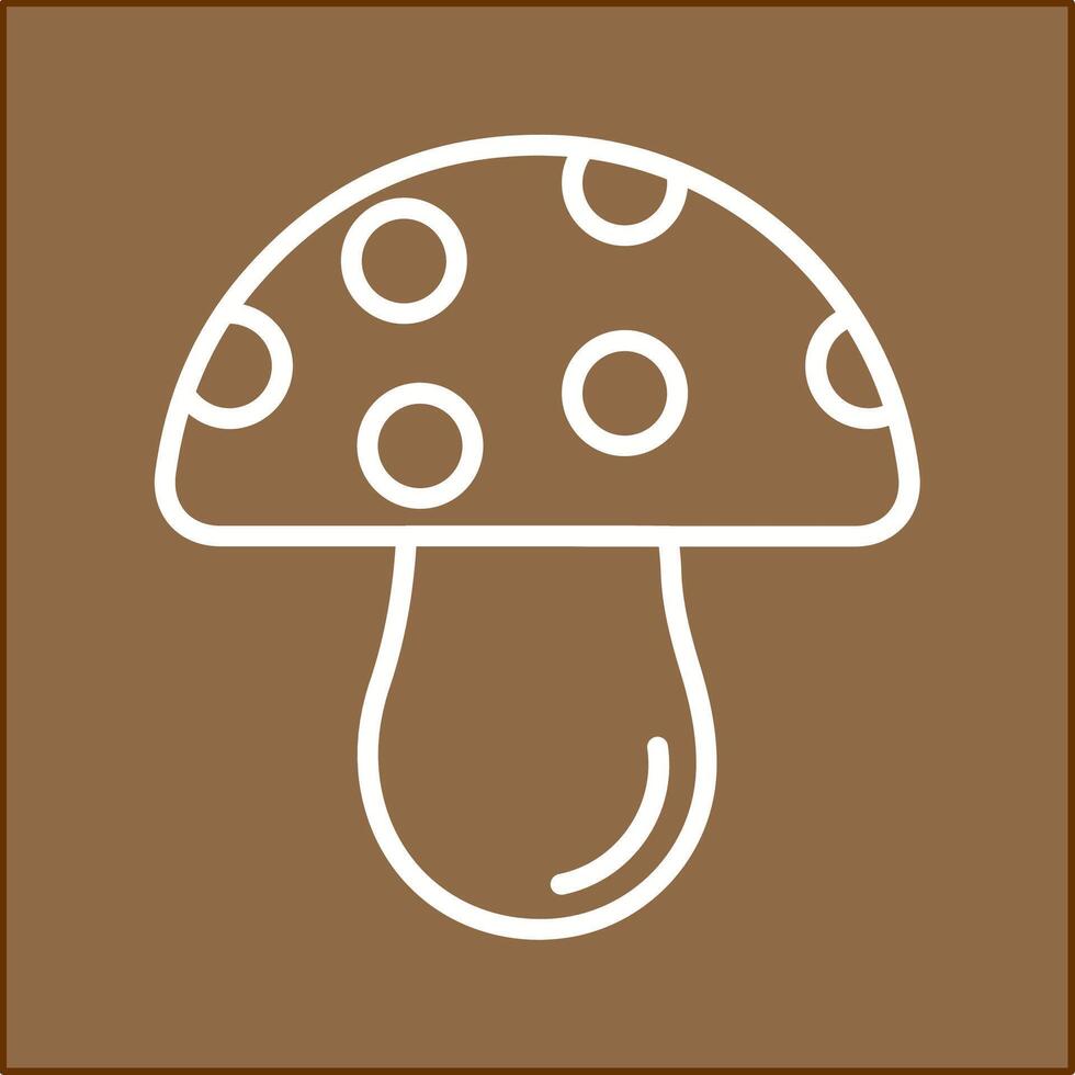 Mushroom Vector Icon