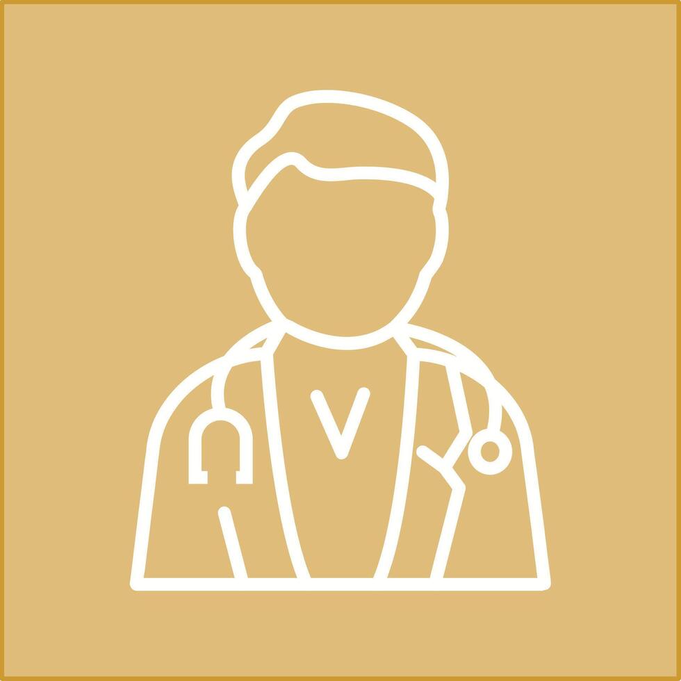 Male Doctor Vector Icon