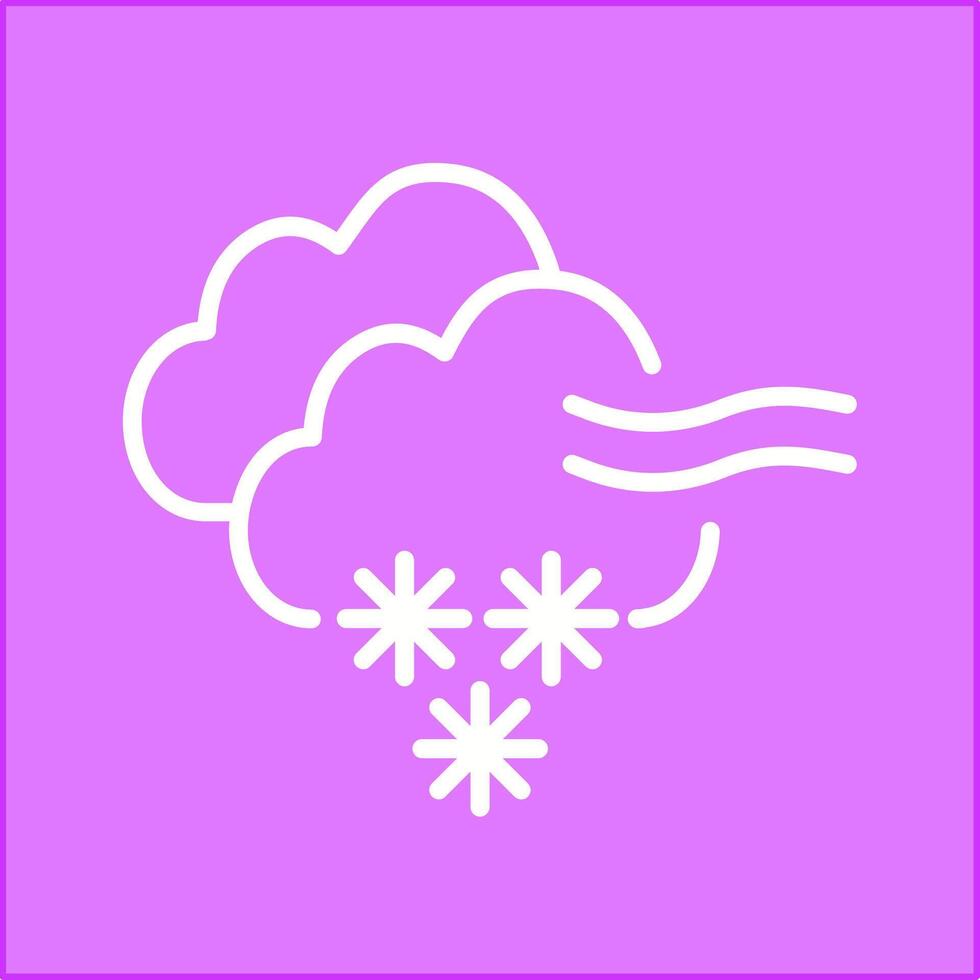 Blizzard Vector Icon