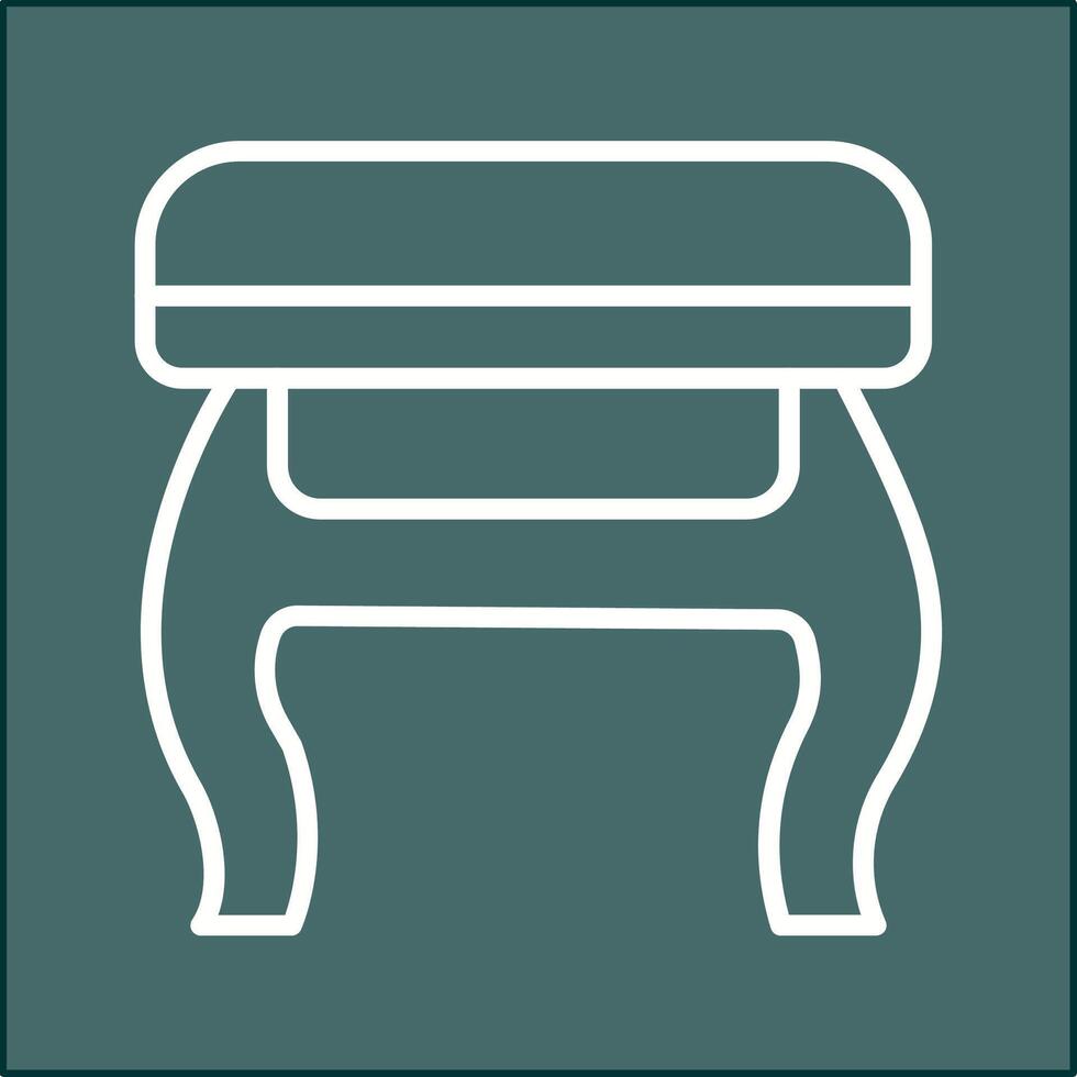 Stool Vector Icon