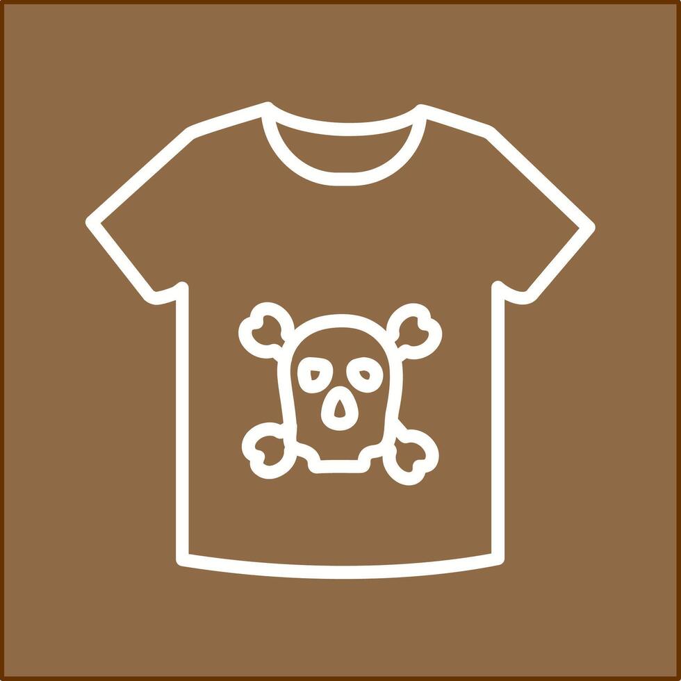 Pirate Shirt Vector Icon