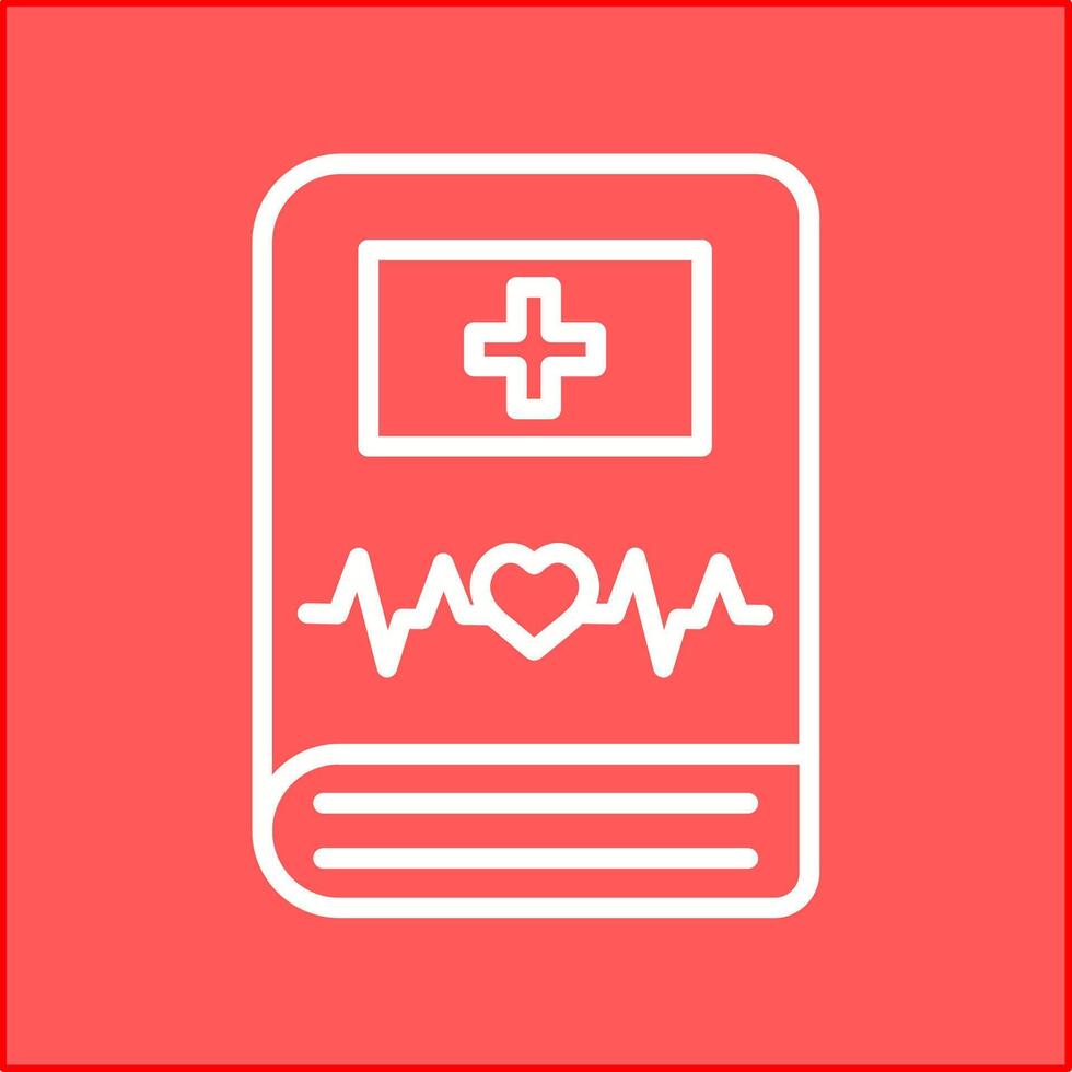 Medical Book Vector Icon