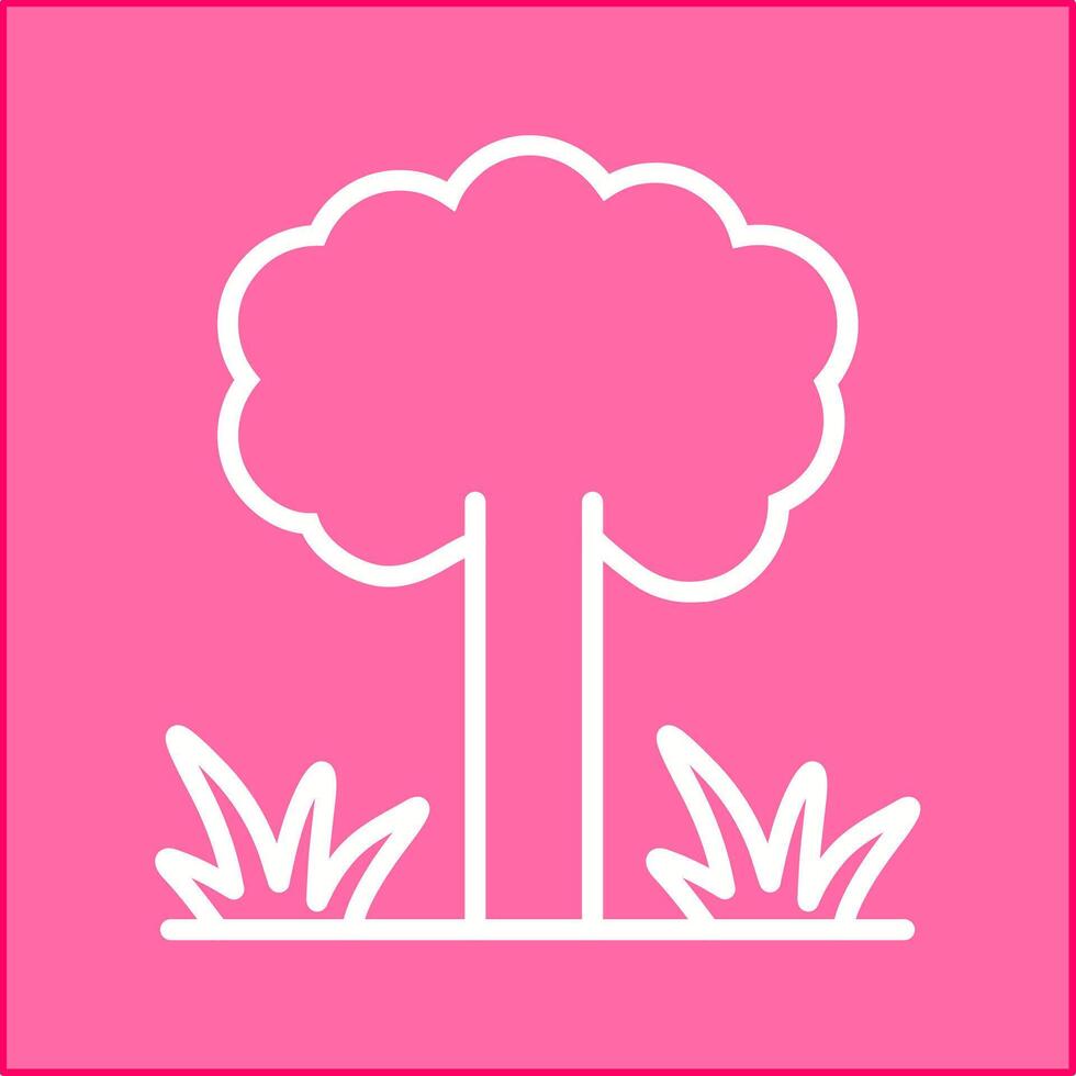 icono de vector de árbol