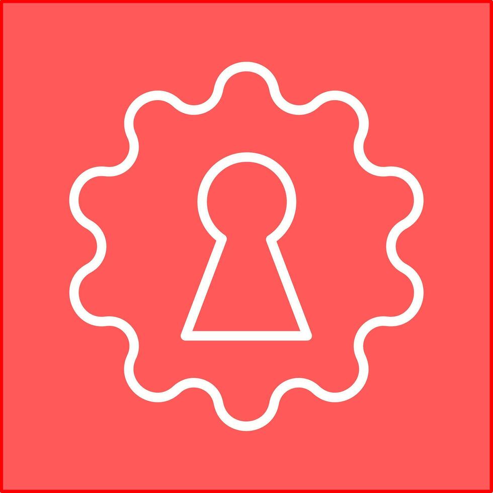 Key Hole Vector Icon