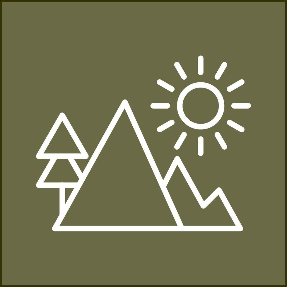 Mountain Vector Icon
