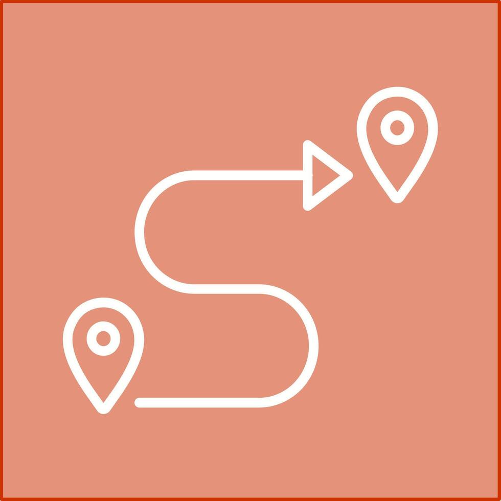 Route Vector Icon