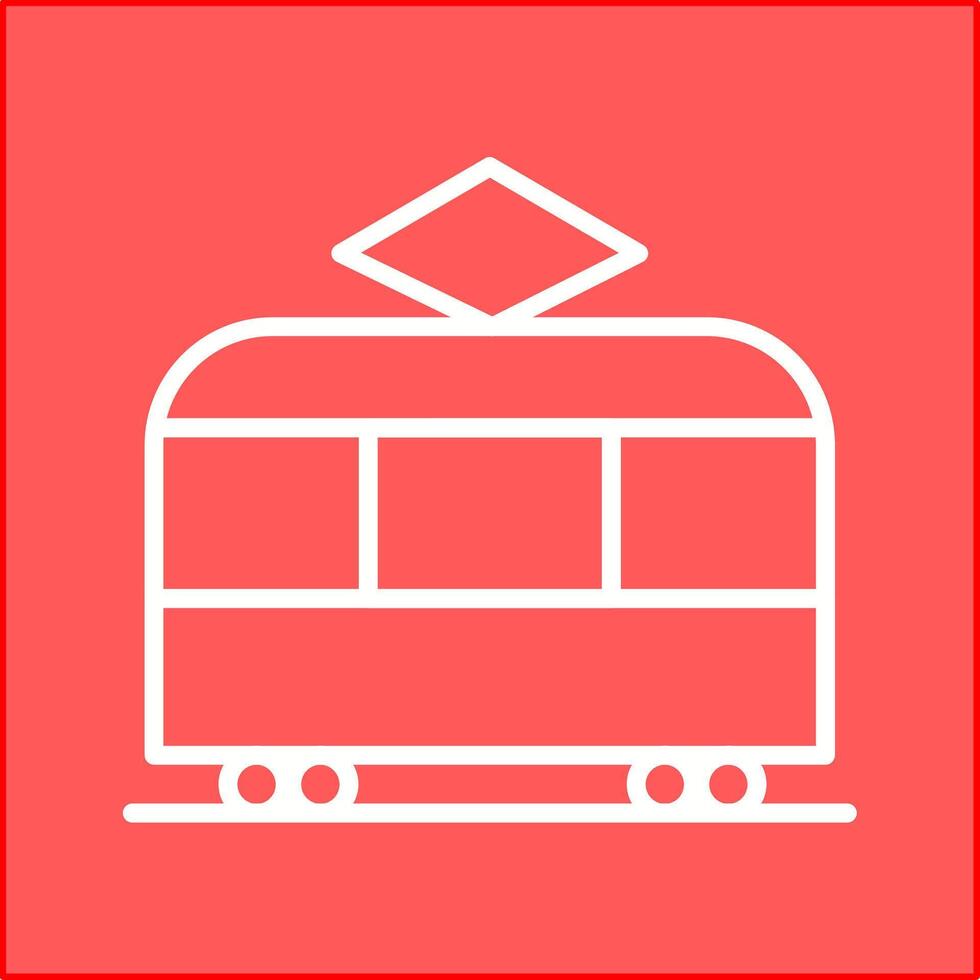 Tram Vector Icon