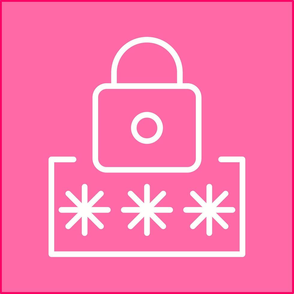 Pin Code Vector Icon