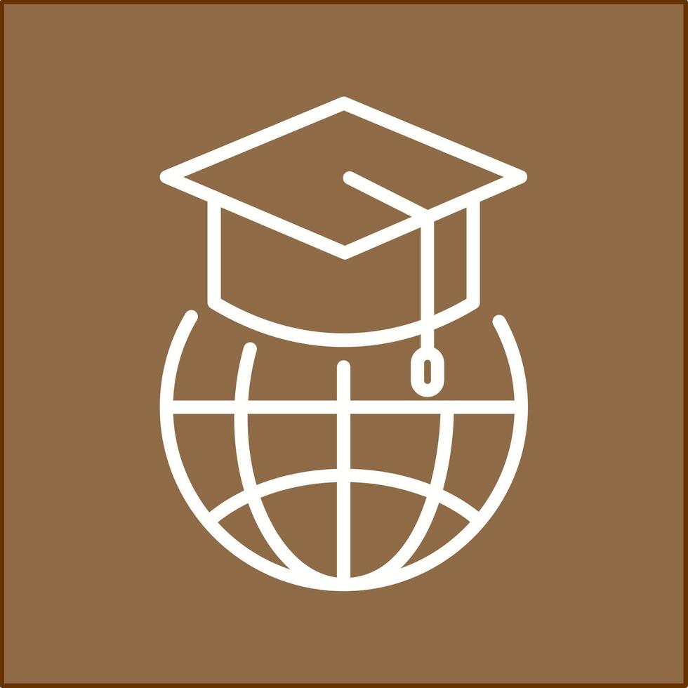 Global Education Vector Icon
