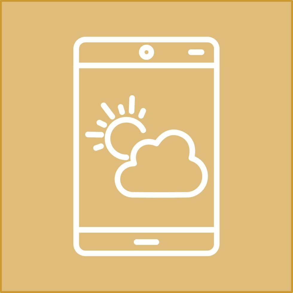 Weather App Vector Icon