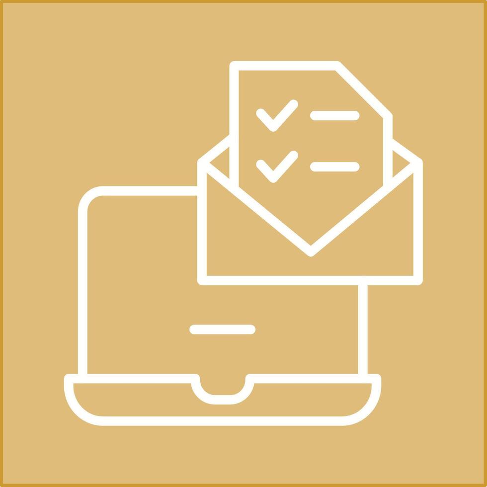 Distance Education Vector Icon