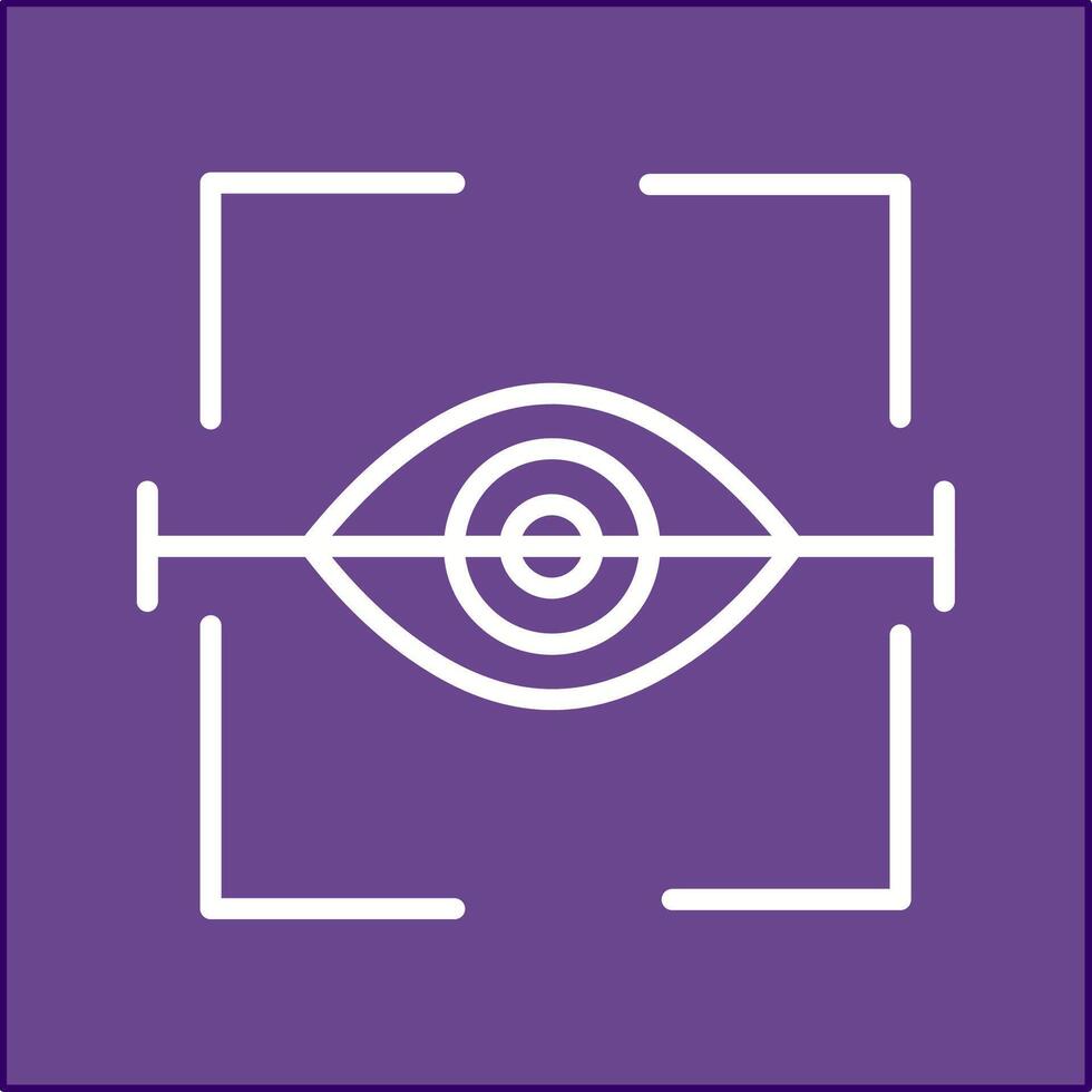 Eye Scan Vector Icon