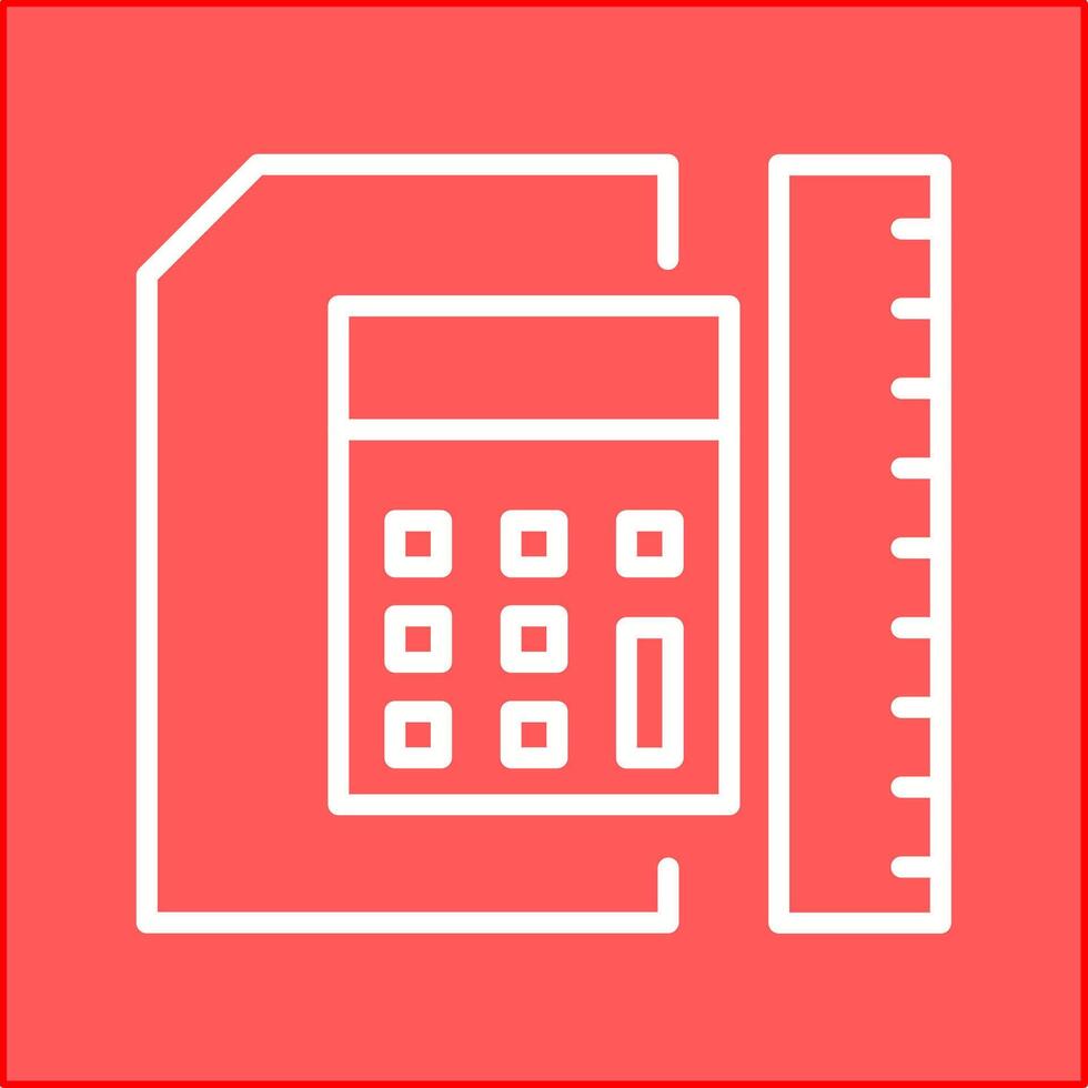 Ruler Vector Icon