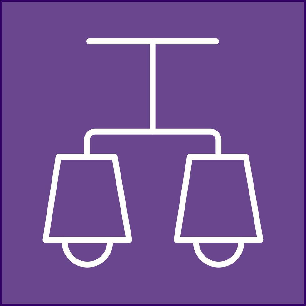 Lit Lamp Vector Icon