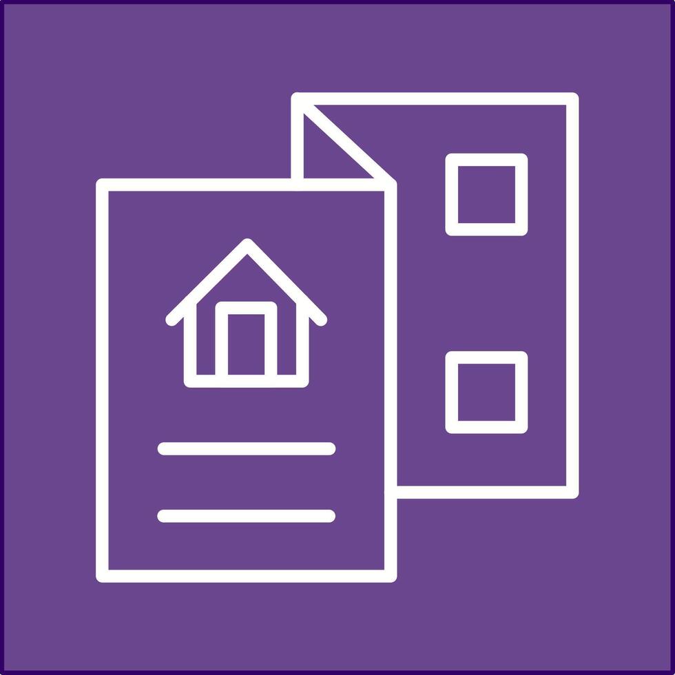 Brochure Vector Icon