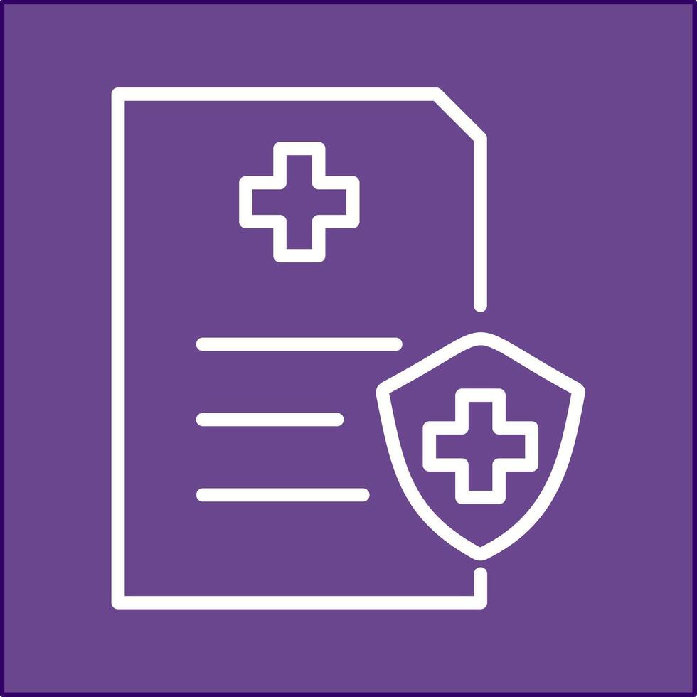 Health Insurance Vector Icon