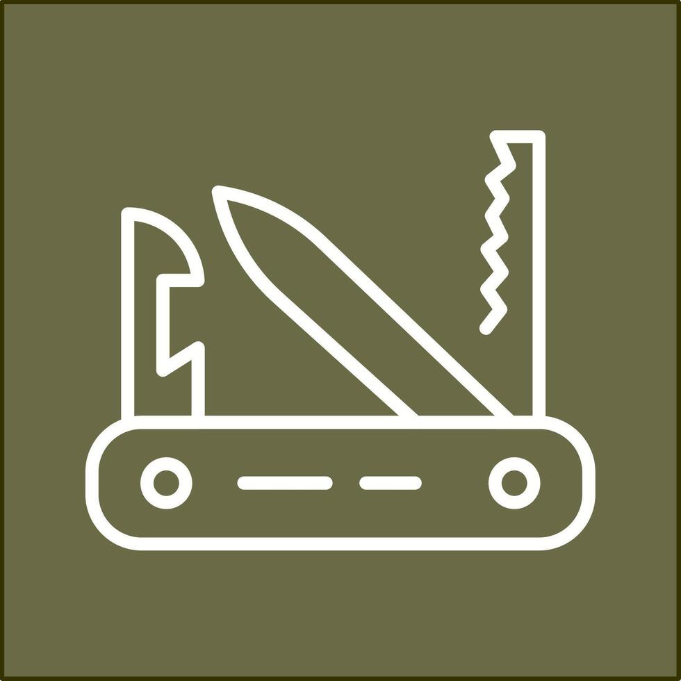 Swiss Army Knife Vector Icon