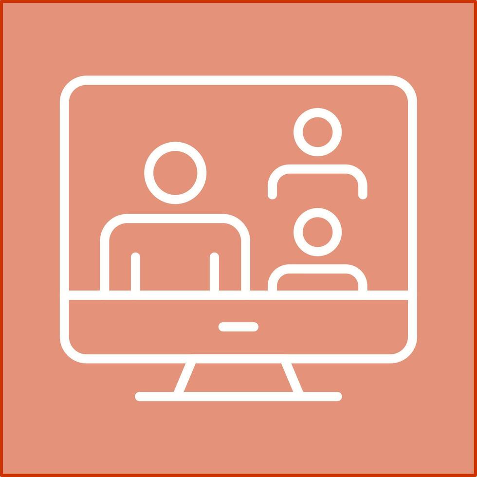 Videocall Vector Icon