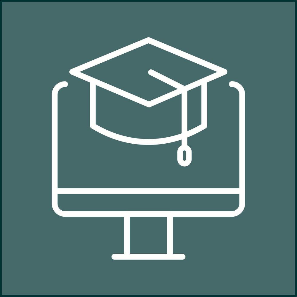 Online Education Vector Icon