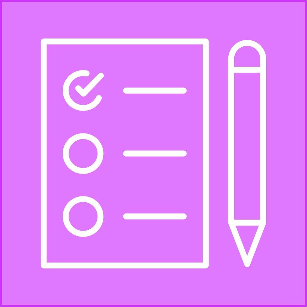 Task List Vector Icon