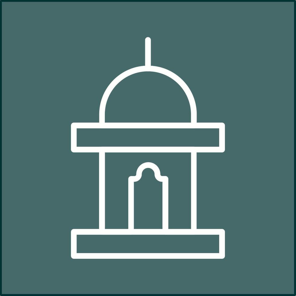 Mimbar Vector Icon