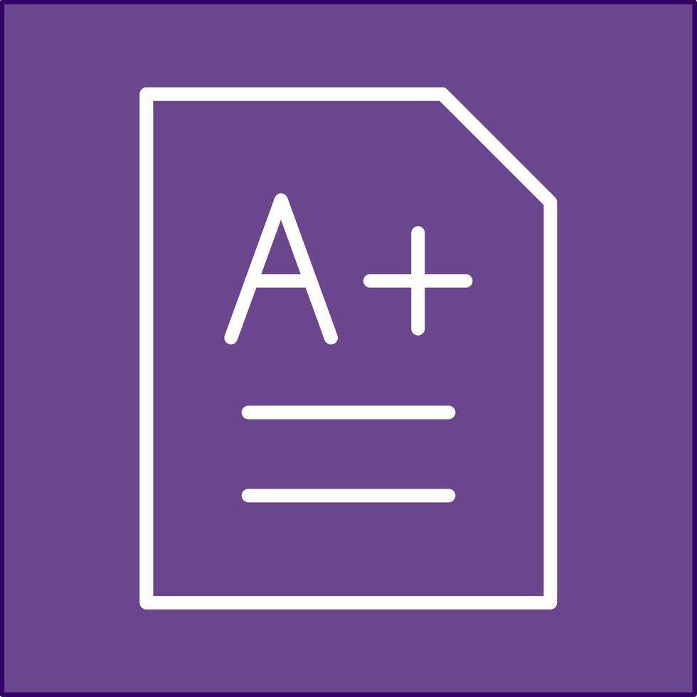 A Vector Icon