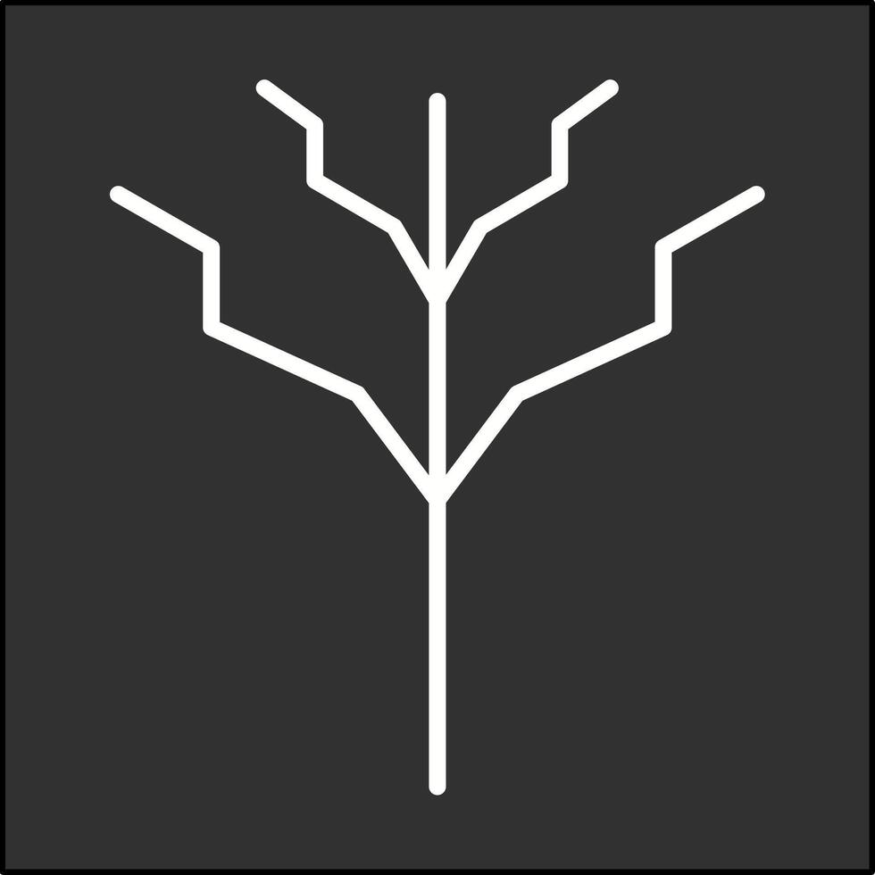 Tree with no leaves Vector Icon